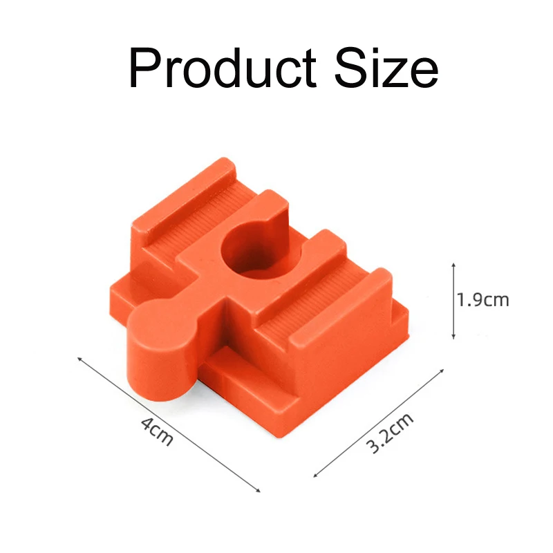 New Wooden Train Track Accessories Plastic Building Block Universal Connector Adapter fit for All Wooden Railway Tracks Toys 6
