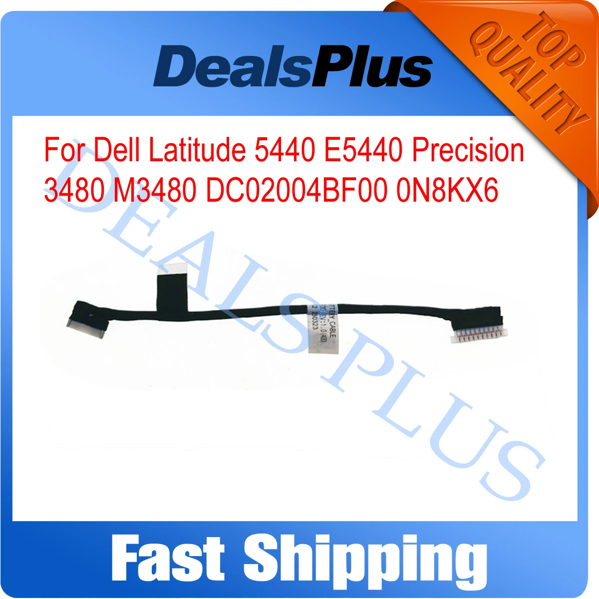 

New Replacement Battery Cable For Dell Latitude 5440 E5440 Precision 3480 M3480 DC02004BF00 0N8KX6