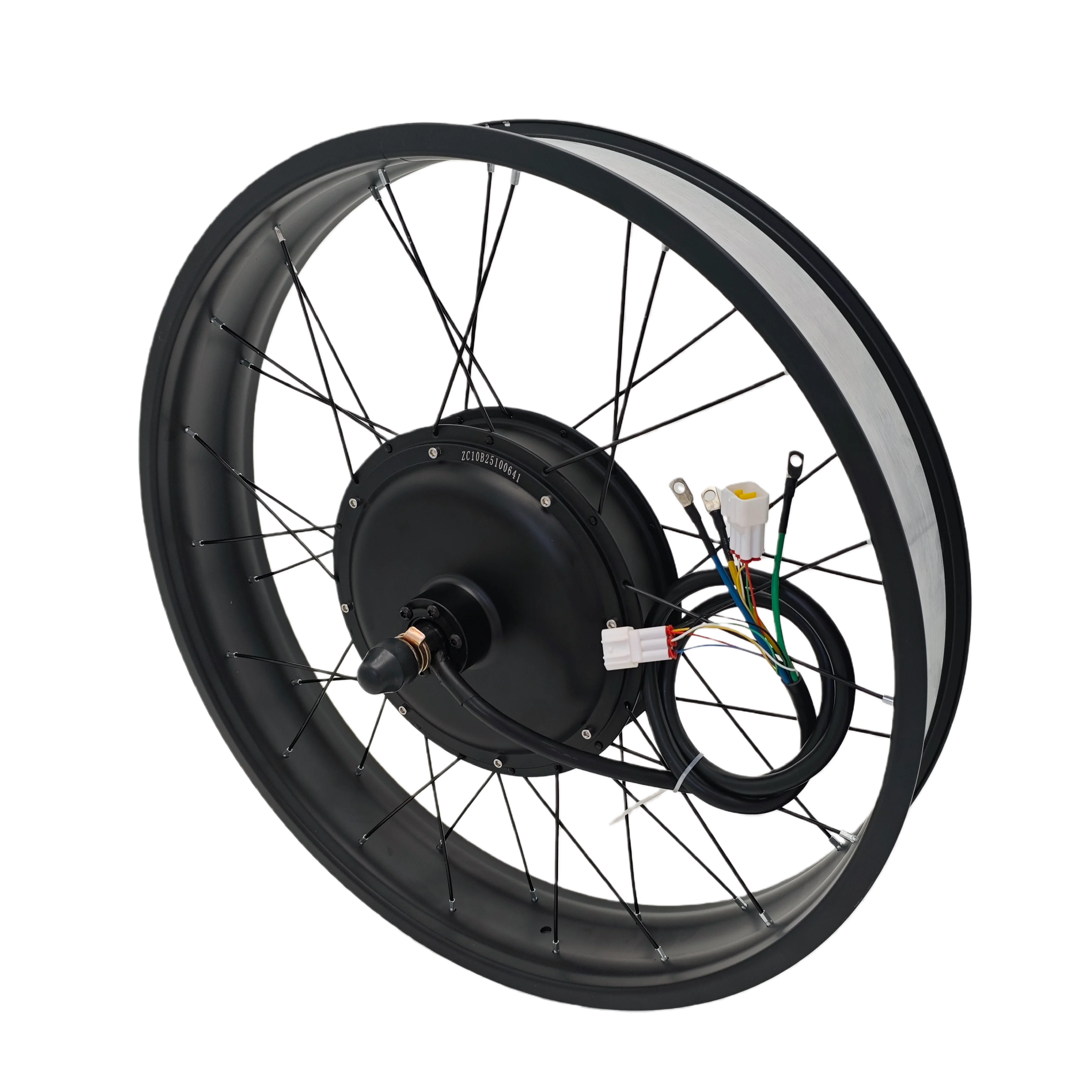 전기자전거 48V-72V 3000W-5000W 리어 팻 휠 개조 키트 20''24''26''x4.0인치 |   175/190mm 드롭아웃 7단 프리휠