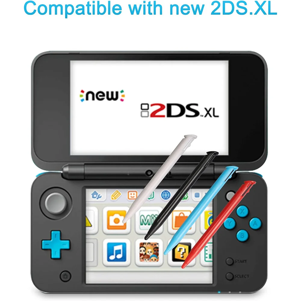 1 Pc 2DS XL Plastic Stylus Pen Replacement Stylus Compatible with Nintendo New 2DS XL 4 in 1 Combo touch pen stylus pen Touch Pen Multi color