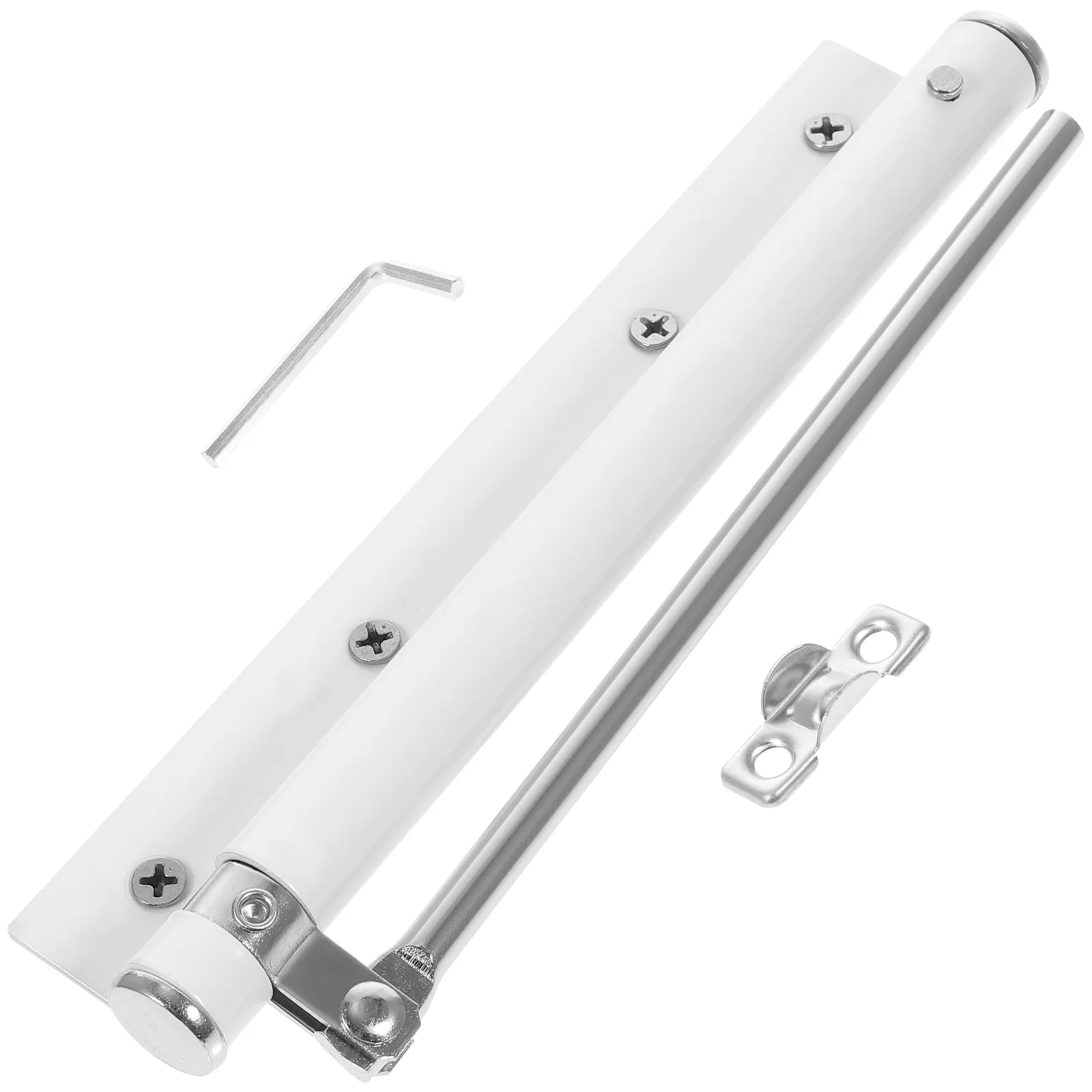 Door Closer Door Closers Residential Heavy Duty Automatic Stainless Steel Spring Loaded Screen Commercial White