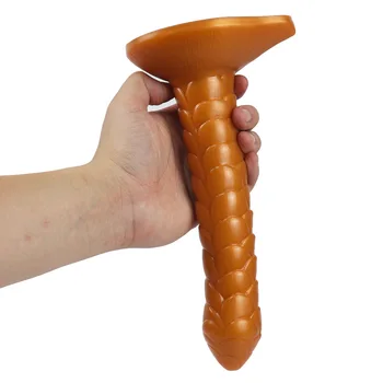 NEW Dragon Scale Tentacle Dildo Raised Polka Dot Long Deep Soft Anal Plug With Strong Suction Cup Buttplug Adult Erotic Sex Toys 3