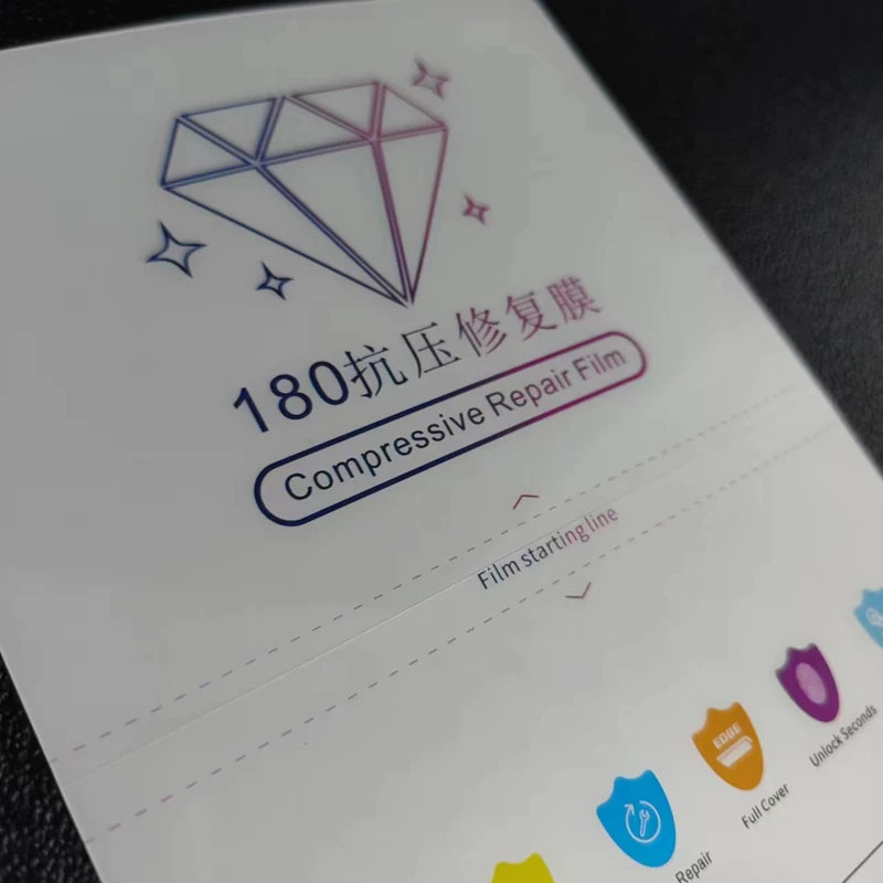 25pcs Mobile Phone Compressive Repair Hydrogel Film Protector For Cutting Machine For Production Screen Protective Film