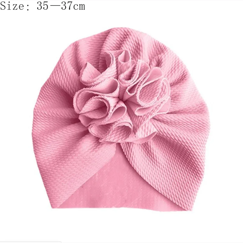 ergo baby accessories Cute Flower Baby Hat Toddler Turban Infant Head Wraps Kids Bonnet Newborn Toddler Beanie Cap for  0-18 Months Baby Headband shake baby's hand Baby Accessories