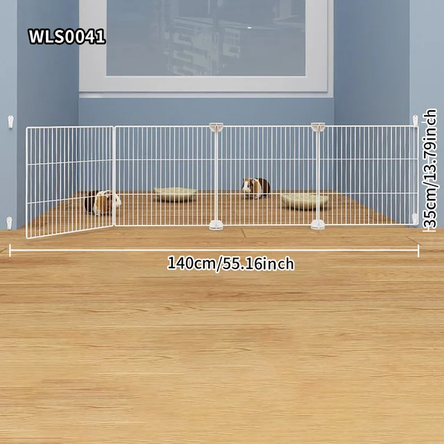 Pet Kitten Fence Encrypted Grids Free Splicing Cat Cage Rabbit Squirrel Small Pet Cage Puppy Cage Anti-Escape Grids Net Guinea Pig Fence Gate Fence 3