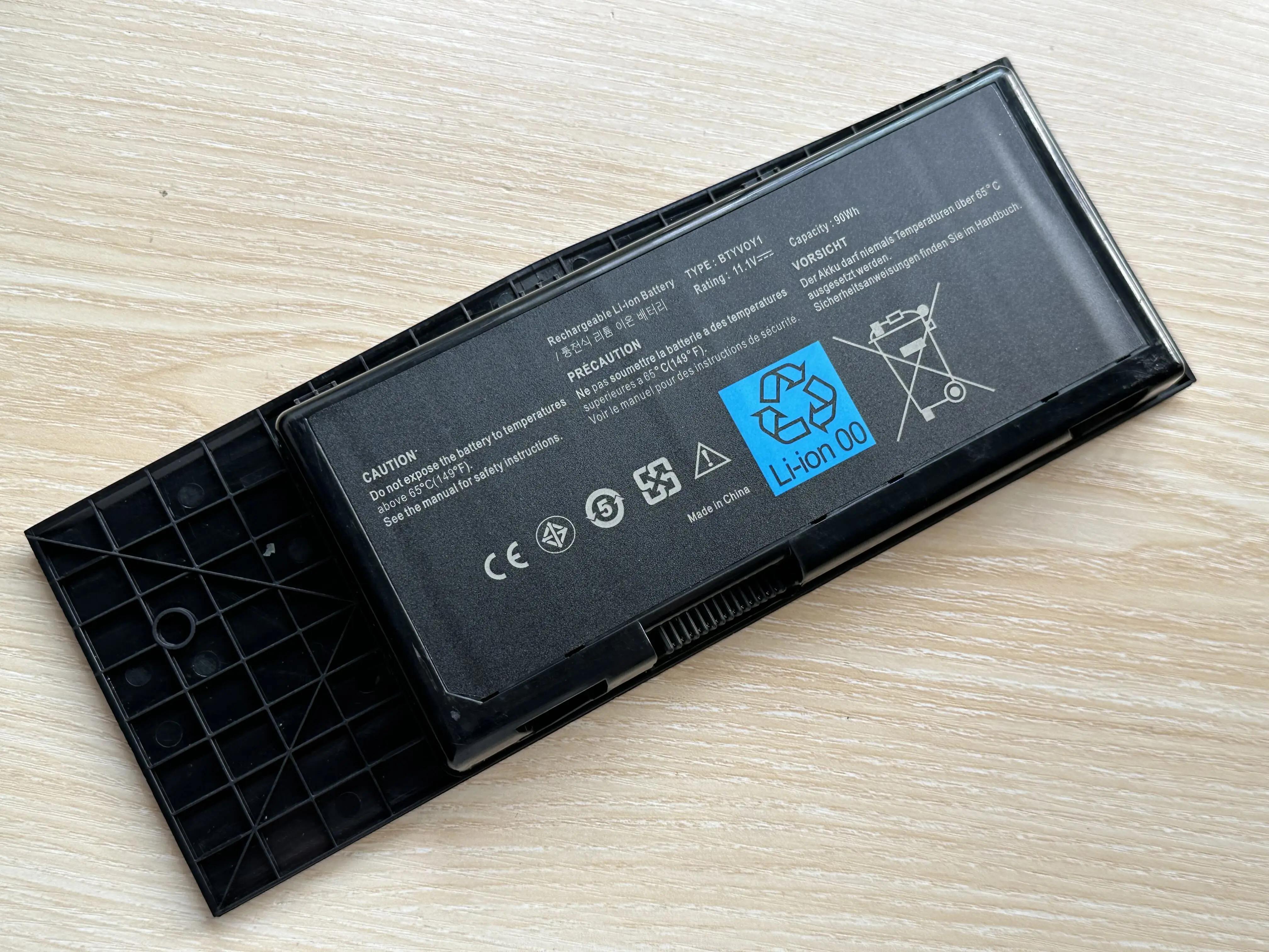 Bateria para Dell Alienware M17x R3m17x R4r33d 05wp5w Cn07xc9n 318-0397 7xc9n C0c5m Btyvoy1-laptop - Imagem 2