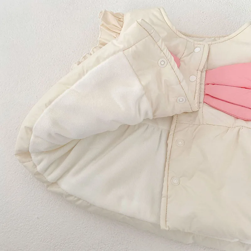 Autumn Baby Vest Infant Fleece Lining Coat