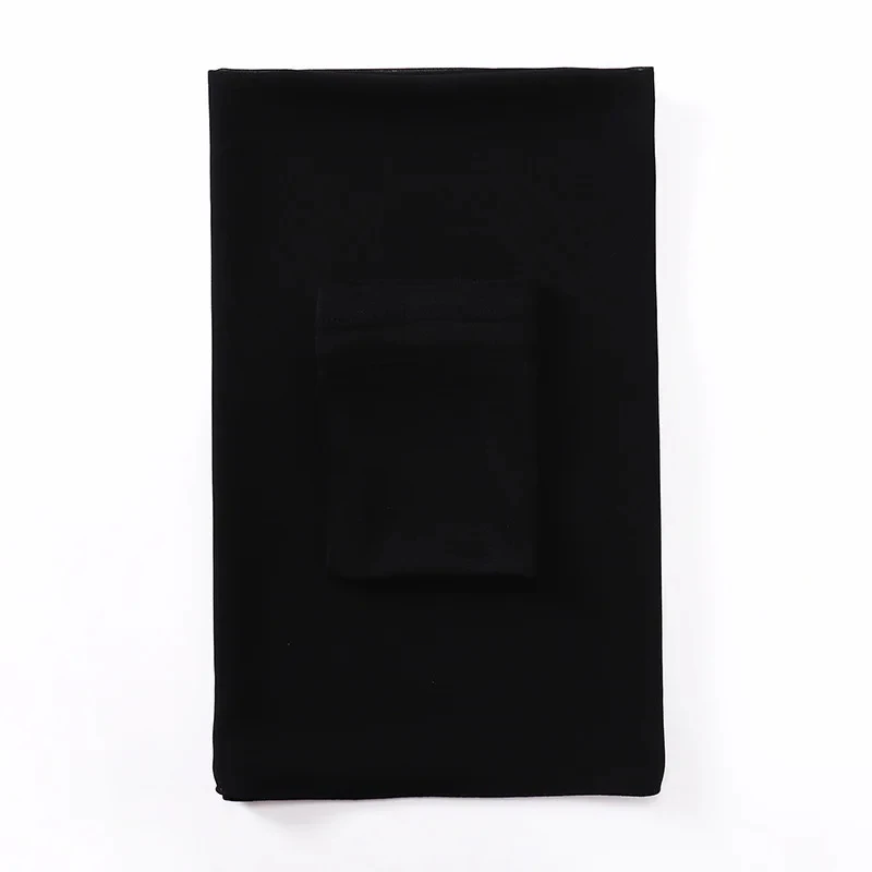 2 teile/satz Chiffon Hijab passend Under cap Lady muslimische Frauen Schals Schal solide Sonnenschutz Schal und Base Cap Turbante – Detail 13