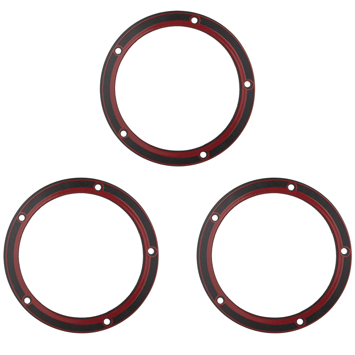 Rubber Seal Gaskets Washer Gasket Kit 3 Pcs Clutch COVER GASKET 25416-99C 25416-99-F FOR BIG-TWINS 1999-2006