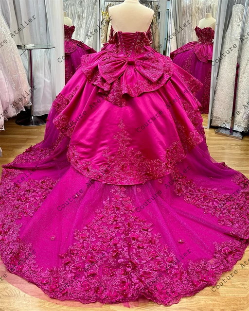 Rosa Fucsia Vestidos Largos Rosa Mexicano Vestidos Rosa Mexicano
