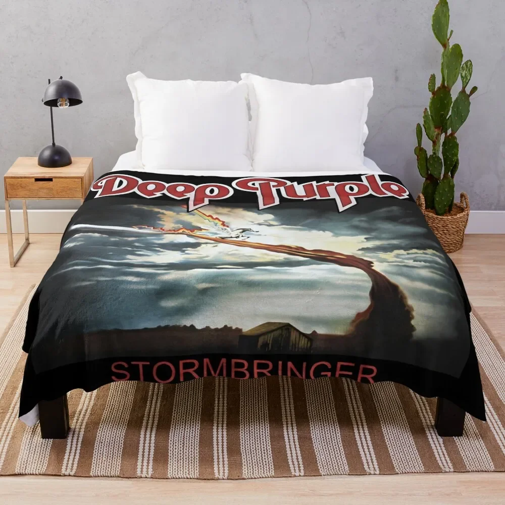 unicornDeep Purple, Deep Purple Deep Purple, Throw Blanket warm winter Summer Blankets