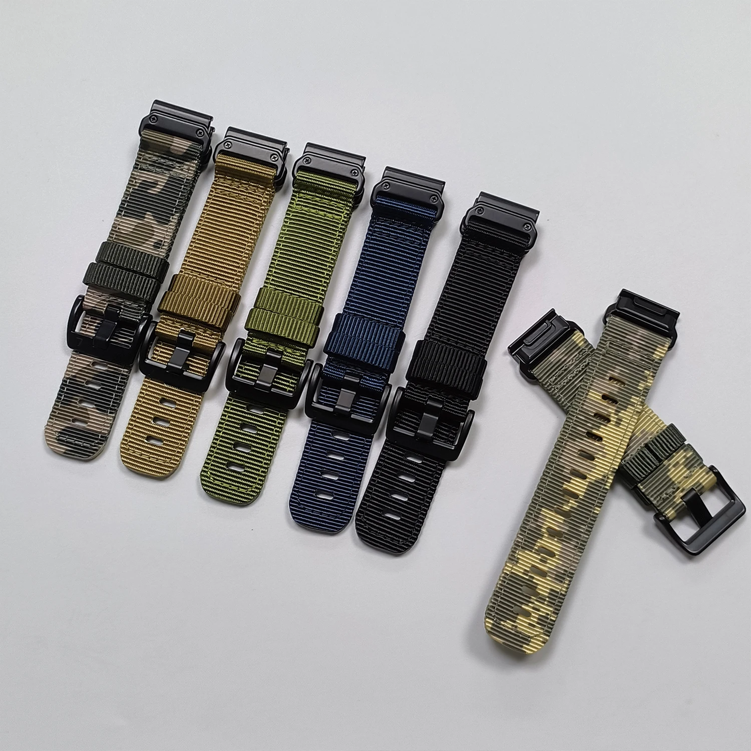 Premium QuickFit Nylon Band Bracelet, 22mm and 26mm Strap Widths