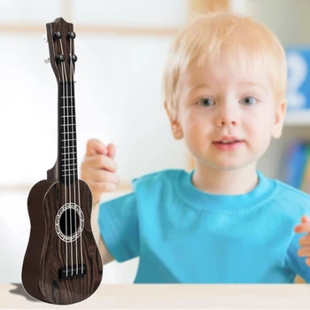 16 In Kids Toy Classical Ukulele Educational Toys Kids Ukulele Simulating Music Toys for Kids Toddlers Birthday Holiday Gifts 2
