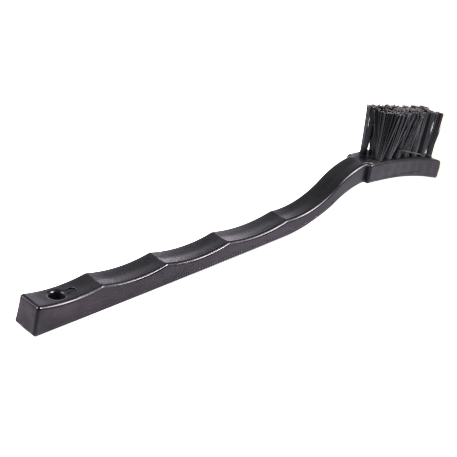 ABUL-5개 검정색 미끄럼 방지 손잡이 PCB 재작업 ESD 정전기 방지 먼지 브러시 17Cm