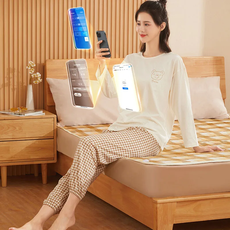 

Thick Electric Heating Uk Plug Controller Winter Heating Heating Bed Heating Manta Blanket Estetica Eletrica Products 110v