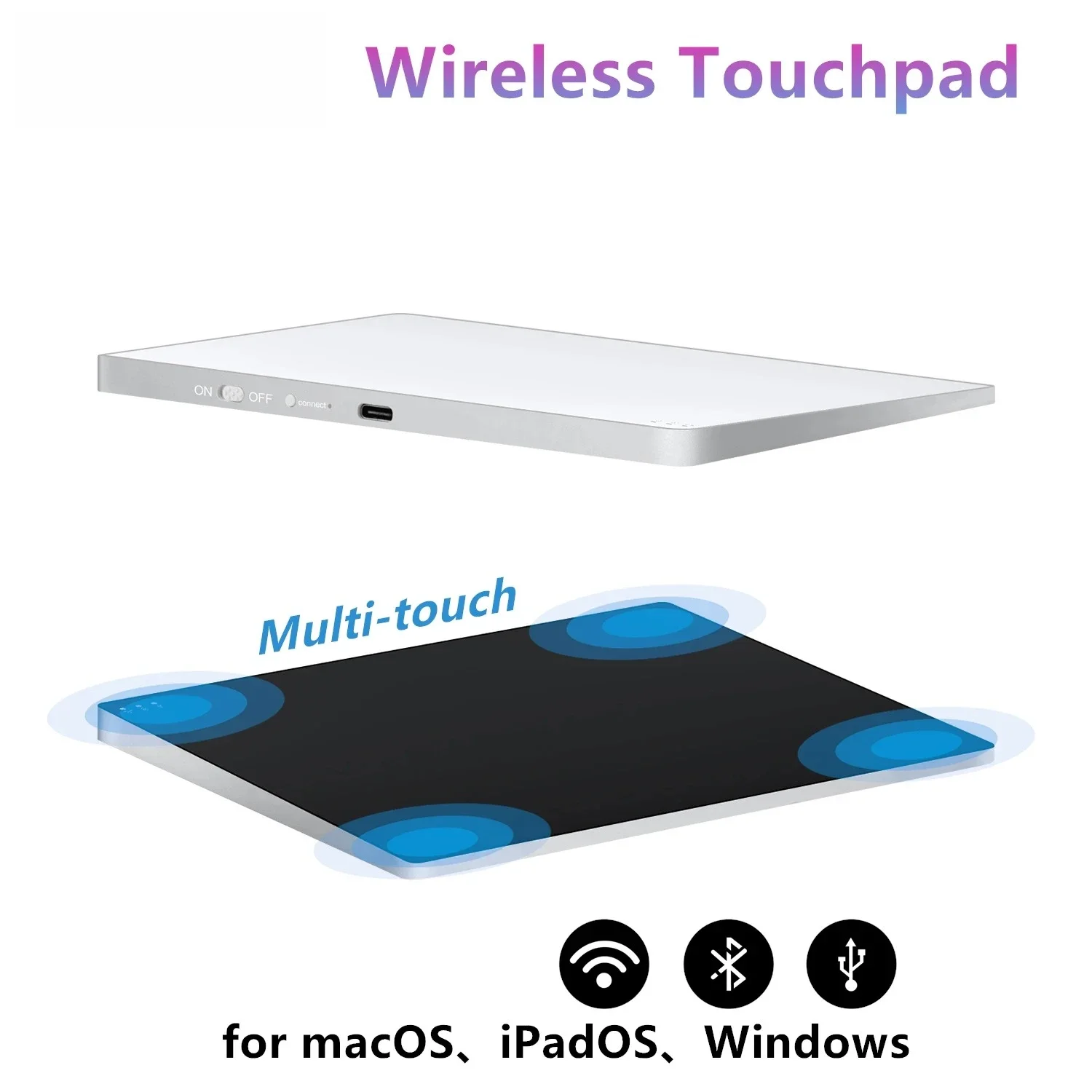 Magic Trackpad Wireless Touchpad for IMac Mac Mini Studio