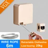 VGX Invisible Retractable Clothesline Stainless Steel Clothes Drying Rack Balcony Indoor Organiser Wire Rope Laundry Hanger Line 1