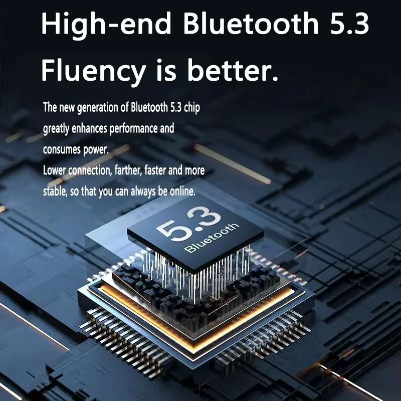 BT30 PRO Tws Bluetooth Earbuds Transparent with LED Digital Display Wireless In-Ear Earphone for Iconic Brand Huawei iPhone Headphone