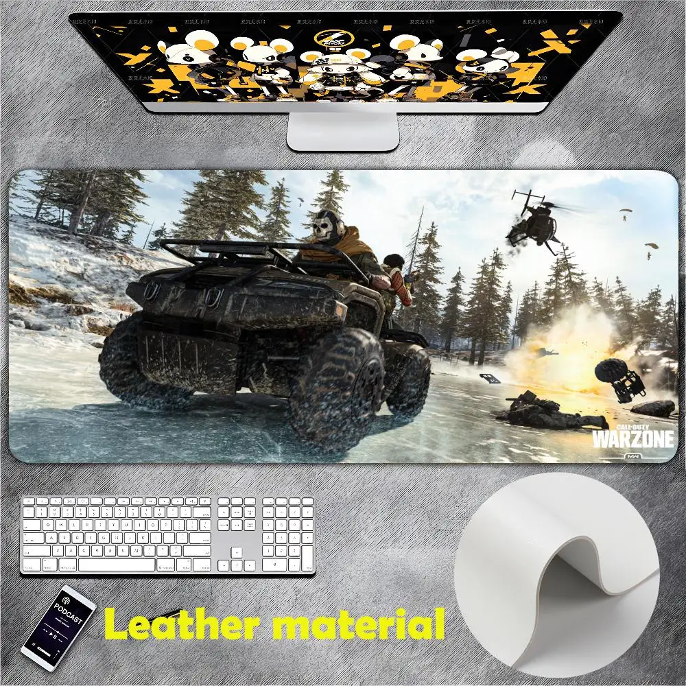 Call Of Duty Warzone Mouse Pad Grande Gaming Pad Xxl Tappetino Da Scrivania Antiscivolo Double Sided Pu Game Mouse Tappetino Per Tastiera In Pelle Per