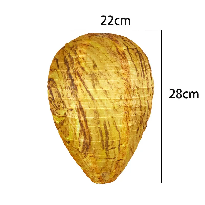 Wasp Lantern Trap 1PCS Wasp Lantern Nest Bait Fake Beehive Hanging Insect Repellent Natural Insect Trap