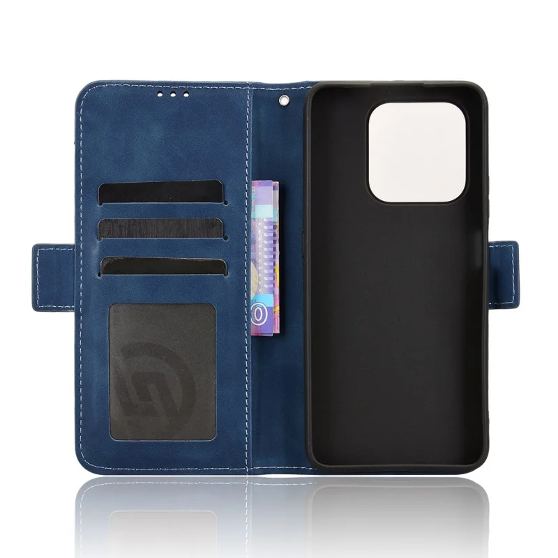 Leather Wallet Phone Case with Multi-Card Slots