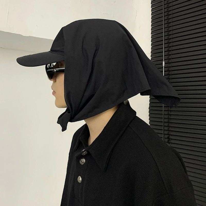 Erwachsene Bandana Baseball mütze Frühling Sommer Casual Sport mütze für Frau Männer Outdoor Visier Hut mit Kopftuch einstellen – Detail 3
