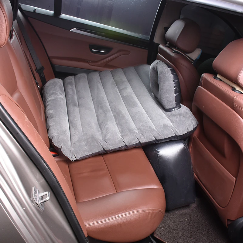 Car Air Mattress Travel Bed Split body Cushion Outdoor Sports Pad Inflatable Car Bed Back Seat Air New