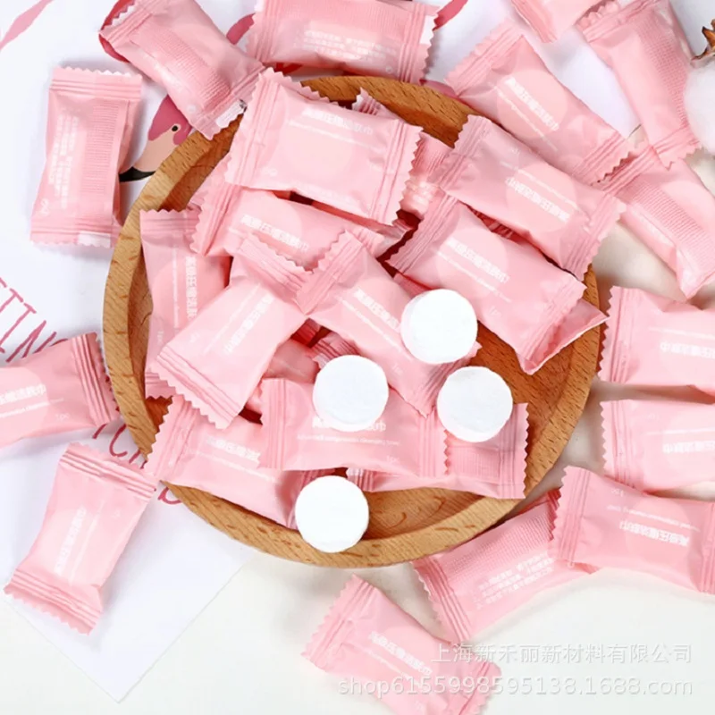 Mini Compressed Towel Disposable Capsules Towels Magic Face Care Tablet Outdoor Travel Cloth Wipes Paper Tissue 5
