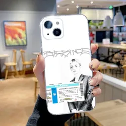 Bladee 333 Drain Gang Transparent Silicone Phone Case for iPhone 12 Mini (Z1)