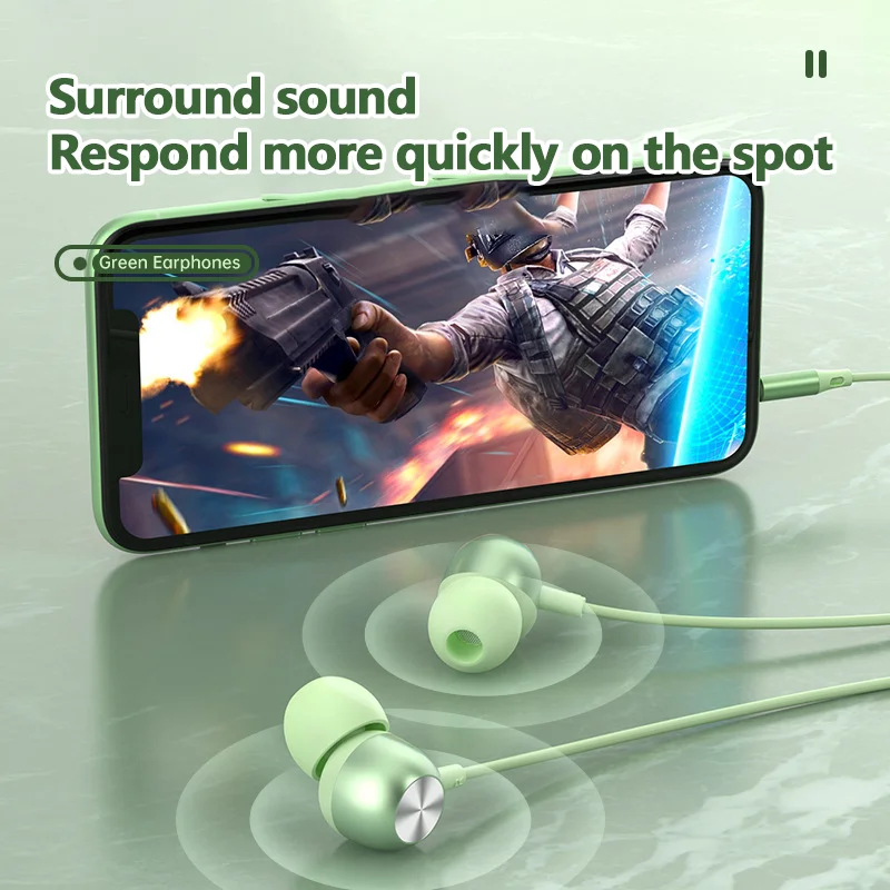 Type C Headphones For Samsung Galaxy S24 S23 S21 S22 Ultra Wired Earphones A53 A52 A34 A54 Note 20 5G 3.5mm Jack Earbud Headset 6