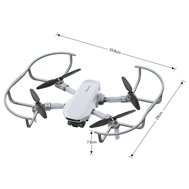 Protections d'hélice pour drone Potensic ATOM - Gris clair