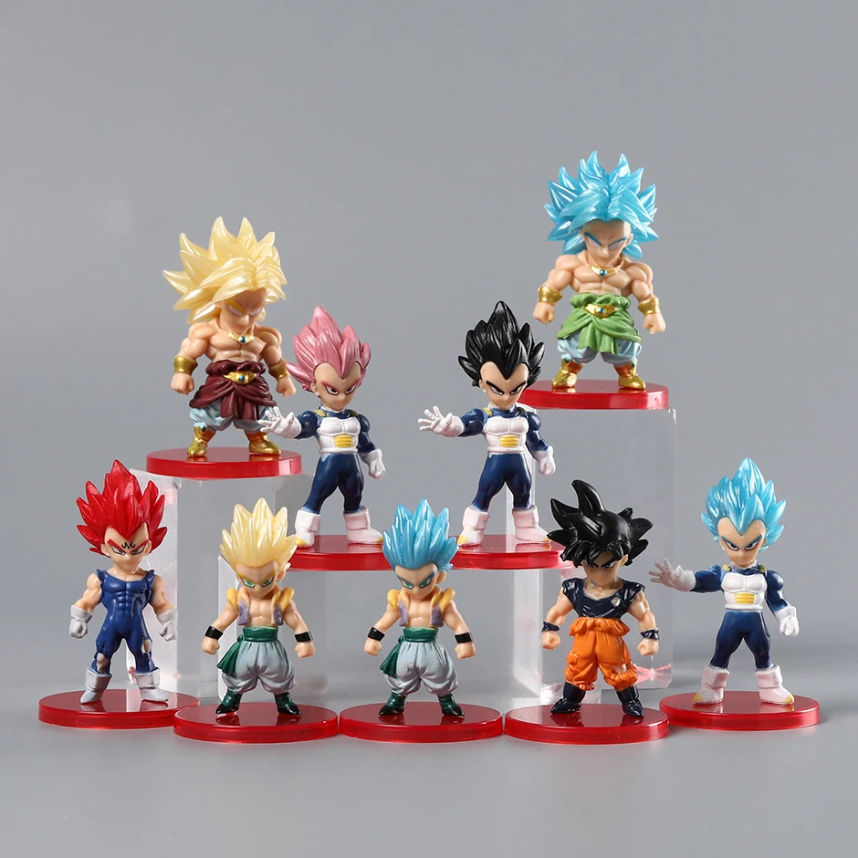 ドラゴンボールZのフィギュア,おもちゃ,デスクトップの装飾品,ギフト