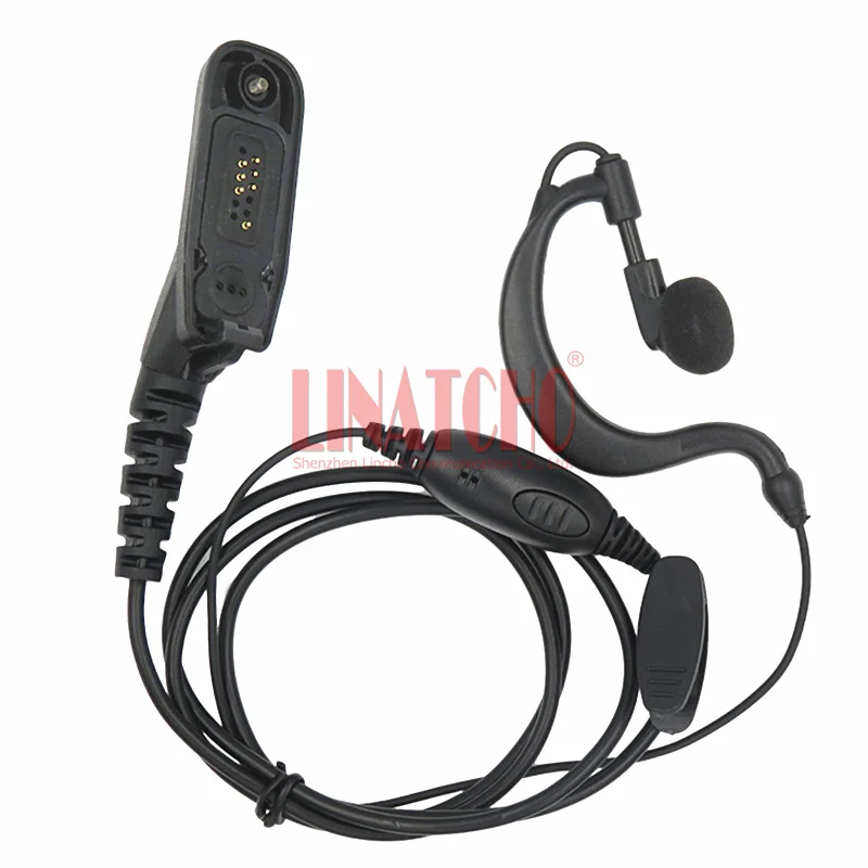 XPR 6550 XIR P8268 DP3404 DP3601 DGP6150 Walkie Talkie PTT Single Hook Earphone