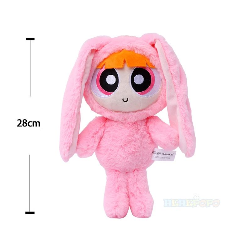 New 28cm Bunny Dress Powerpuff Girl Plush Toy and Limit Offer 12cm