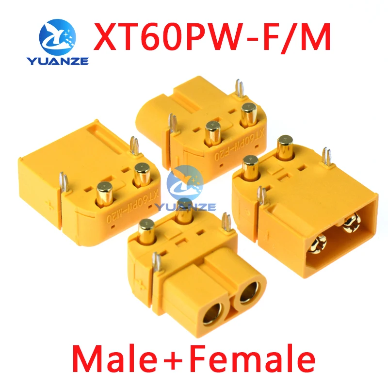 

2 шт., 10 шт., разъемы Amass XT60PW