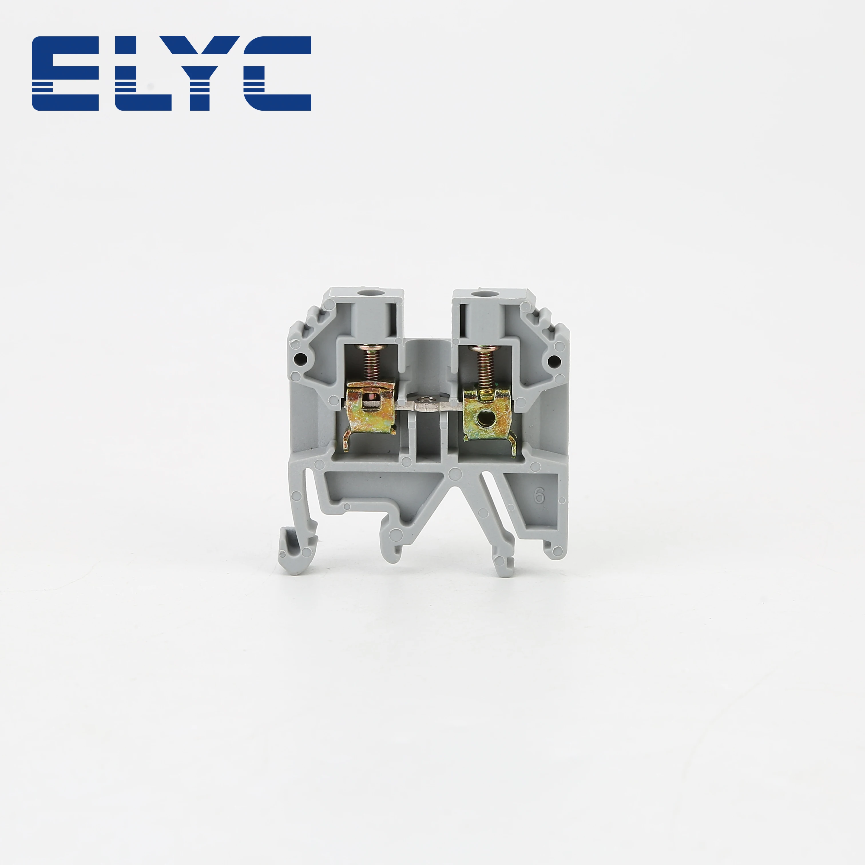 

10Pcs SAK2.5EN GREY Universal Screw Connection Feed-through JXB 2.5 mm² Wire Electrical Connector DIN Rail Terminal Block