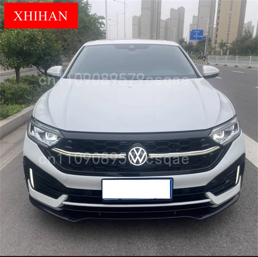 폭스바겐 vw 사기타르 제타 23-25 개조용 화이트 라이트 그릴 네트 라디에이터 자동차 액세서리용 전면 범퍼 그릴 (라이트 포함)