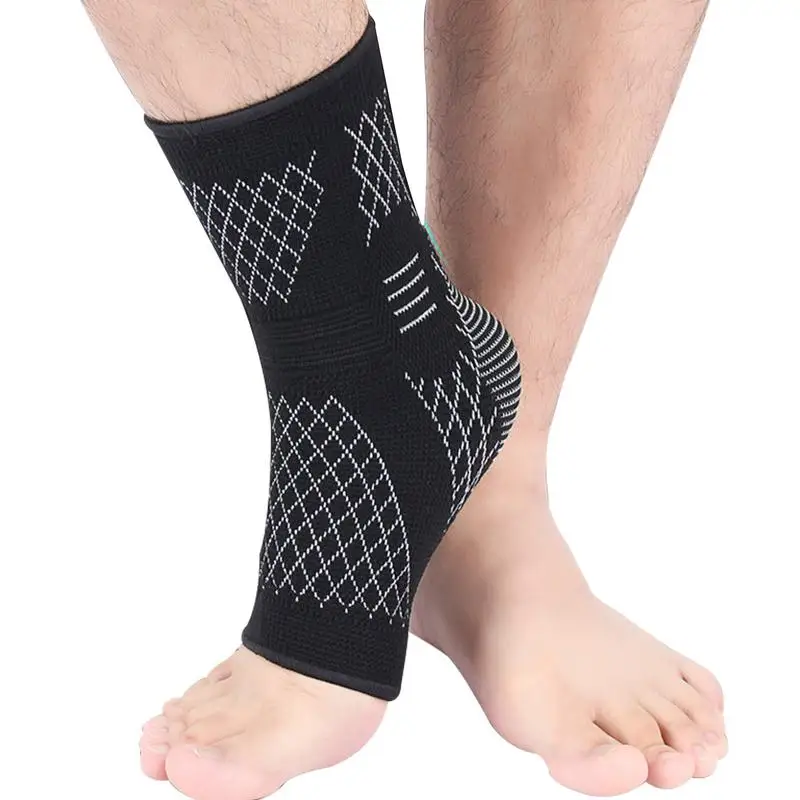 

Football Ankle Support 1PC Arch Support Joint Sprain Ankle Compression Brace Breathable Ankle Wrap Sleeve For Soccer Football