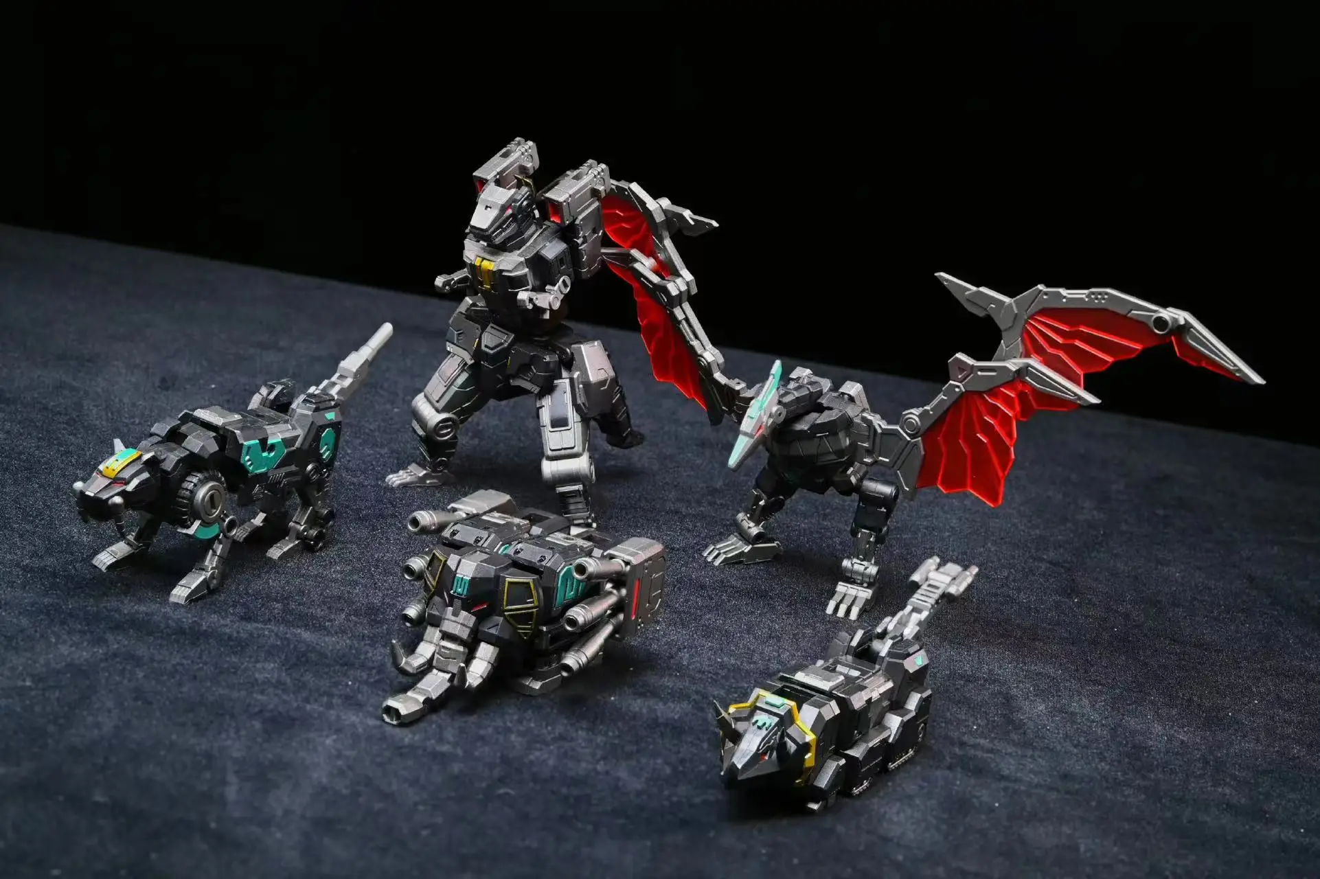 招財猫Studio Megazord 18cm アクションフィギュア MC03 In Stock） Lucky Cat Megazord MICRO COSMOS MC03 MC-03 Dragon