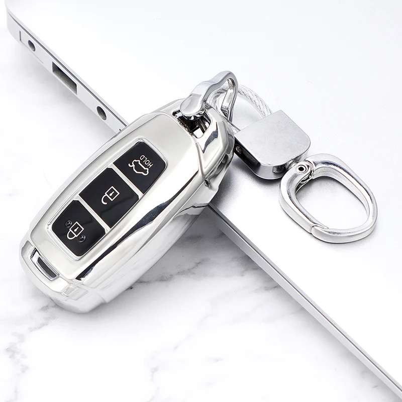 Чехол для пульта дистанционного управления для автомобиля для Hyundai Azera acco, Кона, энчино, Соляриса, ТМ, psi, Санта Fe I30 Ix35, держатель