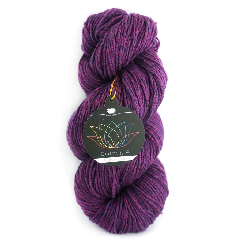 50g Hank Silk Tibetan Yak Yarn Soft Hand Knitting Crochet DIY Sweaters Shawls And Fashion Clothes Cathay 4 6