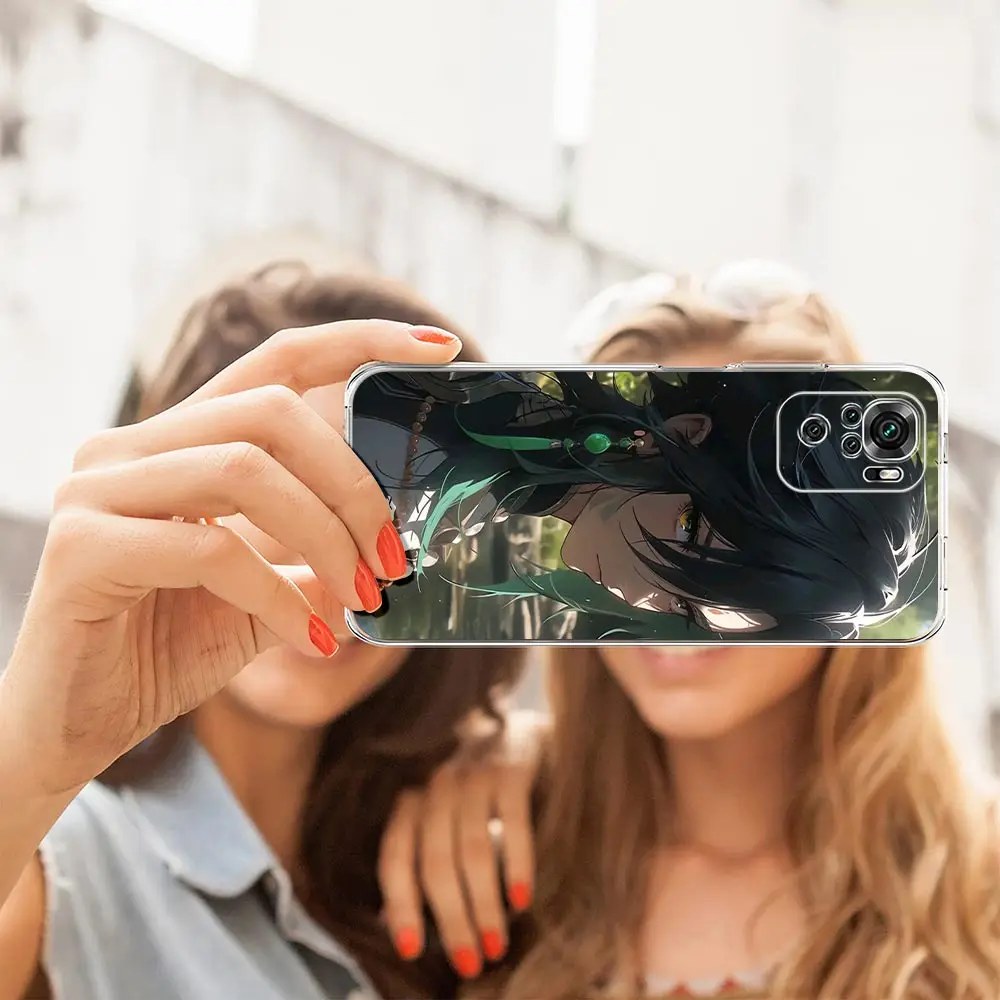 Genshin Impact Dragon Zhongli Themed Phone Case Cover