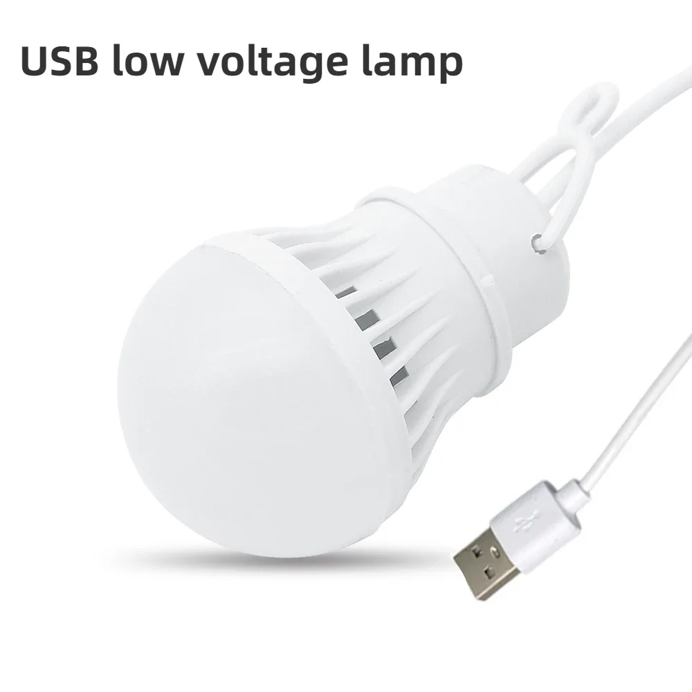 3W 5W 7W USB LED light 5V Portable Energy Saving Emergency Night Reading Lamp