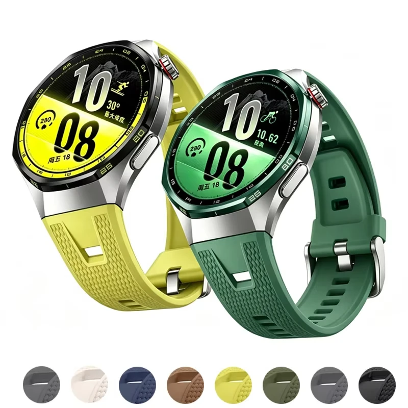 Breathable Silicone Sport Strap - No Gaps Design