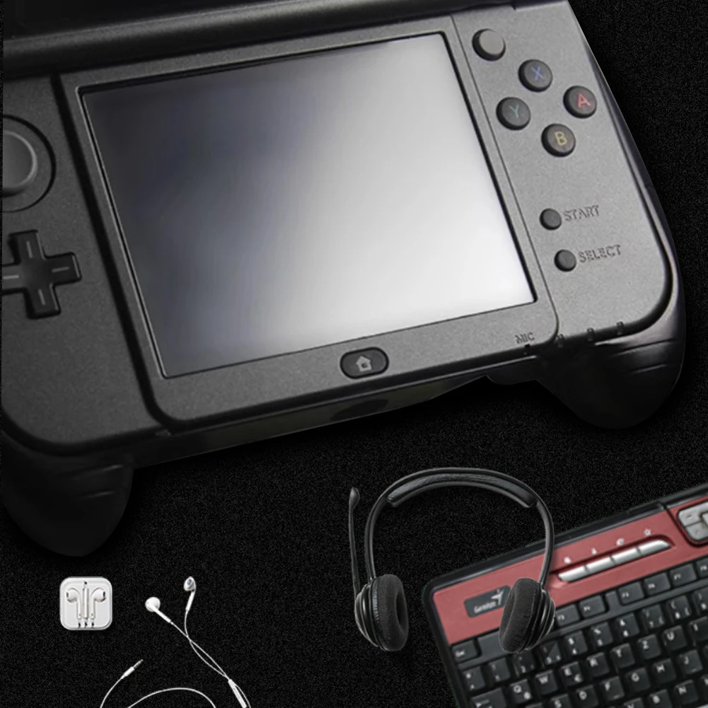 닌텐도 뉴 3DS XL LL용 핸드 그립 핸들 스탠드, 킥스탠드 컨트롤러 그립 케이스, 게임 컨트롤러 케이스, 핸드 그립 홀더