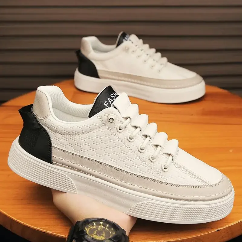 

Men's shoes fall and winter new hundred sports flat shoes men's waterproof non-slip stirrups work casual leather shoes