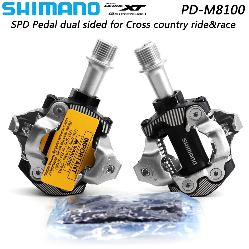 Shimano Deore Xt Pd-M8100 Pedali Per Mountain Bike Autobloccante Spd M8100 Race Per Mtb Bike Parti Di Ciclismo Originali