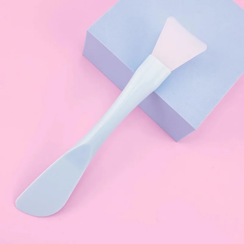 Wholesale Silicone Facial Head Mask Brush Soft Brushes Integrated Makeup Dual-use Mud Film Brush DIY Film Adjusting Beauty Tool 3