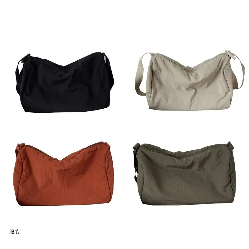 

D0UD Women's Crossbody Bags Large Capacity Schoolbag All-matching Casual Shoulder Bag