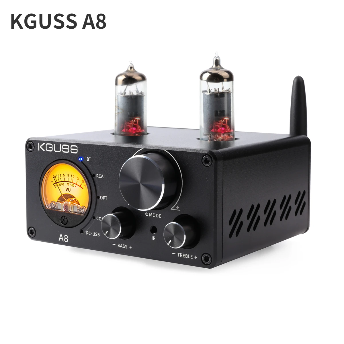 KGUSS A8 TPA3221 NE5532 * 3 Комбинированный 2 1 канальный Bluetooyh 5 0 6K4 трубчатый усилитель